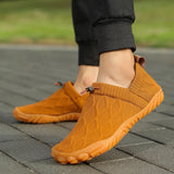 Men's Barefoot Canvas Shoes Sneaker Women Flats Soft Zero Drop Sole Wider Toe Light Weight MartLion   