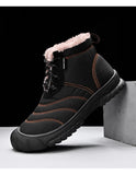 Golden Sapling Winter Boots Men's Warm Plush Snow Shoes Platform Flats Leisure Footwear Retro Casual Outdoor Work MartLion   