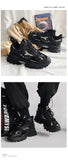 Men's Vulcanized  Luxury Sneakers Harajuku Shoes Chunky Platform Running Zapatos Hombre Mart Lion   