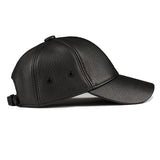 Men's Golf Genuine Leather Baseball Hat Winter Real Cow Skin Casual Wear Baseball Caps Korean Plate Cap Adjustable MartLion   