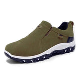 Shoes Men's Casual  Sneakers Soft Outdoor Walking Loafers Footwear Light MartLion army green 39 