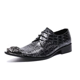 Height Increasing Leather Shoes Men's Casual Summer Breathable Trend Cowhide Mart Lion Y 37 