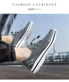 Men's Shoes Breathable Sports and Leisure Mesh Trend Low-top Elastic