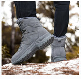 Men's Tactical Hiking Boots Shock-absorbing and Anti Slip Desert Boots Outdoor Camping Hiking Work Shoes Winter Boots MartLion