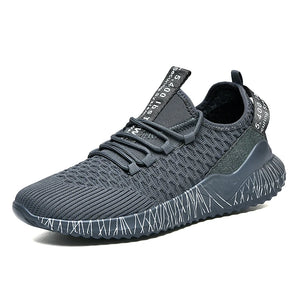 Ultralight Mesh Couple Casual Shoes Outdoor Soft Bottom Non-slip Sneakers Breathable Men's MartLion GRAY 35 