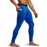 Men Running Leggings Quick Dry Gym Sport Tights Man Compression Fitness Pants Crossfit Training Basketball Tights Man Sportswear MartLion
