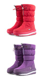 Winter thick women's snow boots Warm Plush Mid-calf Boots Non slip Waterproof Platform Snow Boot Casual Female White shoes MartLion