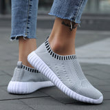 Women Sneakers Mesh Breathable Casual Tennis Shoes Outdoor Walking Slip on Lightweight Running Mart Lion   