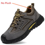 Winter safety shoes with plastic toe cap insulation 6kv electrician protective work puncture proof work safety sneakers MartLion No Plush 37 