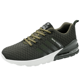 Men's Running Shoes Breathable Outdoor Lightweight Sports Marathon Running Sports Training Mart Lion Army Green 39 