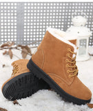 Women Boots Warm Fur Ankle Boots For Women Winter Shoes With Snow Boots Winter Botas MartLion   