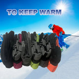  1 Pair Merino Wool Ski Sock Winter Thermal Sock Men's Women Sports Sock Thick Long Compression Warm Sock For Hiking Camping Sock MartLion - Mart Lion