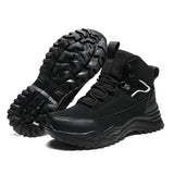 Super Warm Winter Men Boots Waterproof Outdoor Fur Plush Snow Boots Men MartLion black 41 CHINA