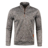 Winter Men's Fleece Thicker Sweater Coat Half Zipper Turtleneck Warm Pullover Slim Knitted Wool MartLion 118coffee M 