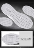 Men's Lace Up Knit Sneakers Casual Outdoor Athletic Running Walking Gym Sports Outdoor Male Women Breathable Shoes MartLion