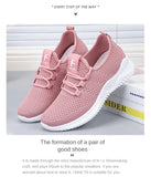 Women Mesh Breathable Casual Sneakers Lace-up Vulcanized Shoes Ladies Platform Sneakers MartLion   