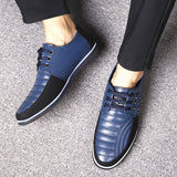 Former Shoes Men's Black Leather Oxfords Wedding Dress Zapatos De Vestir Para Hombre Elegante Mart Lion   