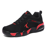Men's Shoes Casual Sneakers Trainers Air Cushion Leisure Blue Tenis Masculino Adulto Mart Lion New993 Black red 40 