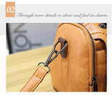 Luxury Woman Bag Ladies Retro PU Leather Bag Female Tassel Zipper Crossbody Bags Travel Shoulder Mart Lion   