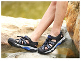 Men's Sandals Classic Summer Beach Breathable Casual Flat Outdoor Non-slip Wading Shoes Mart Lion   