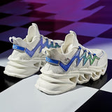 Blade Warrior Running Shoes Men's Sock Jogging Sports All-match Chunky Sneakers Walking Footwear Mart Lion   