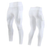 Gym Mens Fitness Running Sport Pants Athletics Tight Leggings Joggings Skinny Yoga Compression Trousers Sweatpants Dry Fit