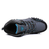 Men's Winter Boots Plush Warm Snow Outdoor Ankle Waterproof Hiking Sneakers MartLion   