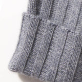 Women Wool Cashmere Slouchy Beanie Hat Ribbed Caps Soft Winter Warm Floor Price Hair Bonnet MartLion   