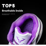 Men's Basketball Shoes Purple Basketball Sneakers Men Women Training Sport Boots Kids Adult Athletic Shoe MartLion