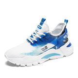 Lightweight Sneakers Anti-slip Running Shoes Men's Casual Breathable Mesh MartLion Blue 39 