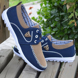 Canvas Driving Men's Shoes Tooling Sneakers Boys Casual Autumn Canvas Espadrilles Zapatos De Hombre  Platform Mart Lion Dark blue 39 