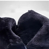 Men's Boots Snow Fur Man Shoes Cotton Shoes Keep Warm Boots Male Platform Sneakers Winter Men's Work Shoes Footwear MartLion