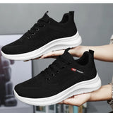 Women's Spring and Autumn Knitted Shoes Soft Sole Casual Sports sneakers MartLion   