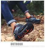 Hiking and Trekking Shoes Men's Lightweight Trekking Sport Sneakers Mountain Climbing Trekking Mart Lion   