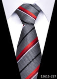 Tie For Men's Newest design Factory 7.5 cm Necktie Yellow Plaid Shirt Accessories Abraham Lincoln's birthday MartLion 12615-237  