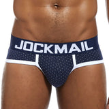 Clearan Men's Underwear Brief Mesh Underpants Jockstrap Gay briefs Cuecas Brief Bikini Srting Mart Lion 322 navy M 