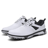 Shoes Spikes Luxury Golf Sneakers Men's Golfers Footwears Outdoor Walking Footwears MartLion   
