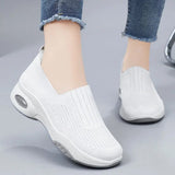 Anti-skid Casual Flats Loafer Shoes for Women Thick Sole Slip-on Footwear Soft Comfort Wear-resistant Sneakers MartLion   