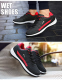 Leather Men's Shoes Sneakers Light Casual Breathable Leisure Outdoor Non-slip Vulcanzed Mart Lion   