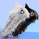 Football Boots Men's Futsal Soccer Shoes Centipede Kids Sneaker Studded Soccer Cleats Mart Lion see chart 13 38 