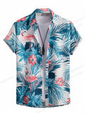 Floral Shirts Men's Shirts Hawaiian Casual Camp Vocation Beach Blouse MartLion   