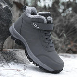 Women Boots Waterproof Snow Boots Warm Plush Winter Shoes Mid-calf Non-slip Winter Female MartLion