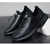 Designer Leather Men's Sneaker Shoes Leather Basketball Sneakers Lace-up Luxury Rubber Shoes Mart Lion   