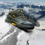 Hiking Shoes Men's Outdoor Hiking Boots Trekking High Top Mountain Climbing Trekking Sneakers Mart Lion   
