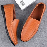 Super Soft Men&'s Moccasins Slip Loafers Flats Casual Footwear Microfiber Leather Shoes Mart Lion   