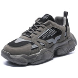 Casual Men's Shoes Trendy Sports Running Lightweight Footwear Breathable Non-slip Sneakers MartLion GRAY 39 