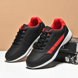 Leather Men's Shoes Breathable Sneakers Casual Walking Leisure Lightweight Tenis Masculino Zapatillas Hombre Mart Lion   