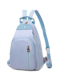 Women's Chest Bag 3 In 1 Travel Female Shoulder Pack Oxford Outdoor Classic Messenger Casual Crossbody Bags Mart Lion Blue 23cm12cm33cm 