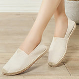 Spring Summer Women Casual Shoes Flats Ladies Slip-on Cloth Shoes Breathable MartLion   