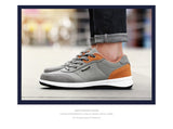 Autumn Men's Shoes Sneakers Microfiber Leather Casual Classic Footwear Winter Mart Lion   